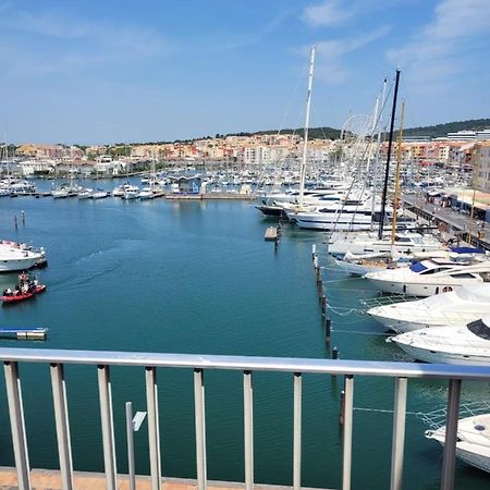 Studio Cap D Agde Vue Port Extérieur photo