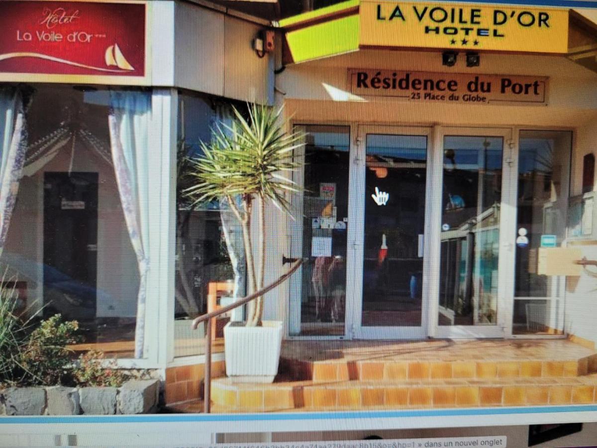 Studio Cap D Agde Vue Port Extérieur photo